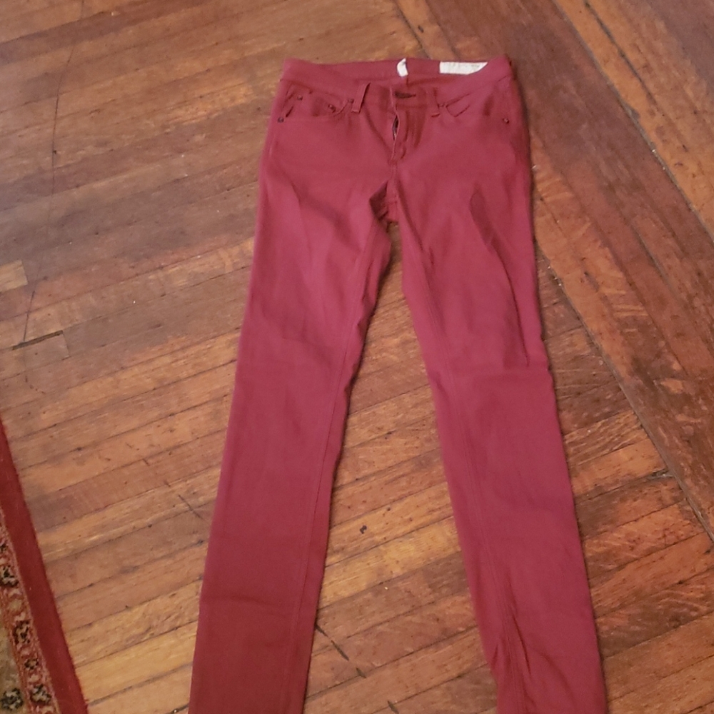 Rag and bone pumpkin skinny jeans 26